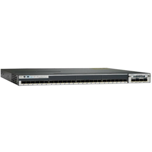 Коммутатор Cisco Catalyst 3750X, WS-C3750X-24S-S (1000 Base-TX (1000 мбит/с), 4 SFP порта)