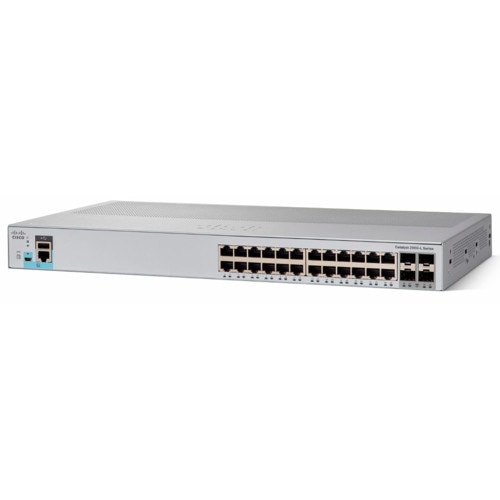 Коммутатор Cisco Catalyst 2960L 24TS-LL WS-C2960L-24TS-LL (1000 Base-TX (1000 мбит/с), 4 SFP порта)