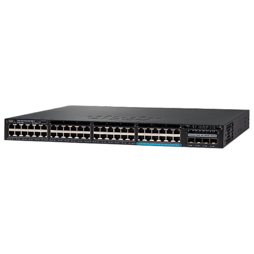 Коммутатор Cisco Catalyst 3650 WS-C3650-48TS-S (1000 Base-TX (1000 мбит/с), 4 SFP порта)