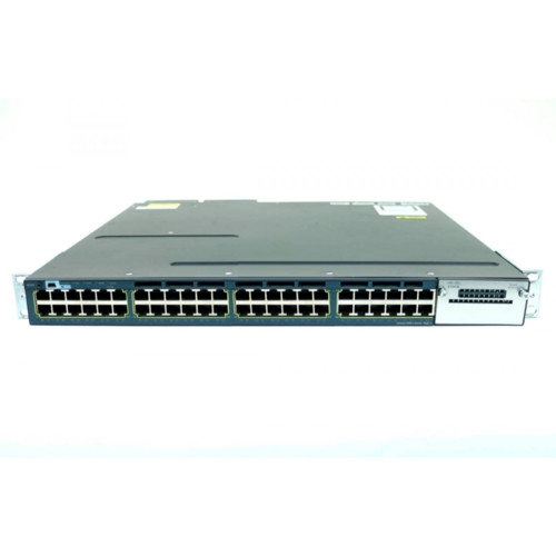 Коммутатор Cisco Catalyst 3750X WS-C3750X-48PF-L (1000 Base-TX (1000 мбит/с), Без SFP портов)