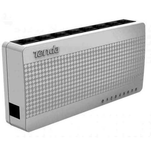 Коммутатор TENDA S108 (100 Base-TX (100 мбит/с), Без SFP портов)
