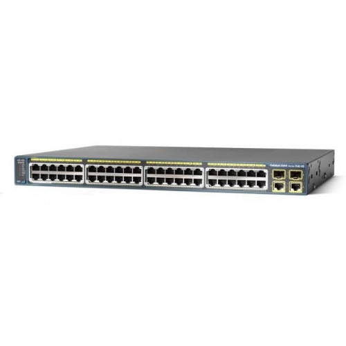 Коммутатор Cisco Catalyst 2960 Plus WS-C2960+48PST-L (100 Base-TX (100 мбит/с))