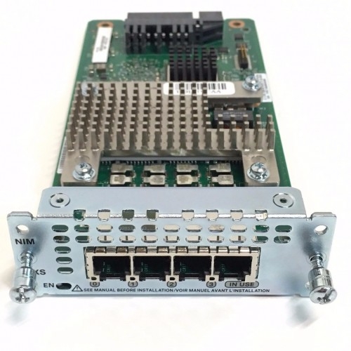 Аксессуар для сетевого оборудования Cisco 4-port Network Interface Module NIM-4BRI-NT/TE= (Модуль)