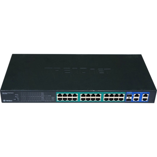 Коммутатор TrendNet TPE-224WS (100 Base-TX (100 мбит/с), 2 SFP порта)