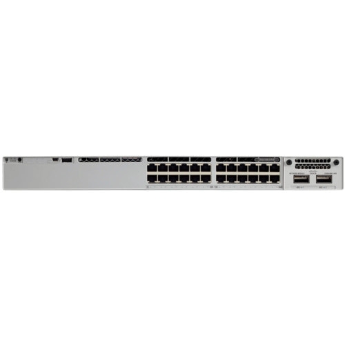 Коммутатор Cisco C9300-24P-E (1000 Base-TX (1000 мбит/с), Без SFP портов)