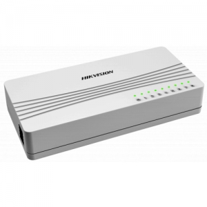 Коммутатор Hikvision DS-3E0108D-E (100 Base-TX (100 мбит/с), Без SFP портов)
