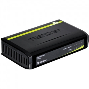 Коммутатор TrendNet TEG-S5g (1000 Base-TX (1000 мбит/с), Без SFP портов)
