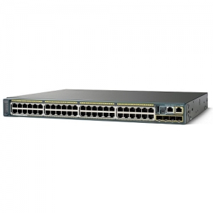 Коммутатор Cisco Catalyst 2960X-48TD-L Switch WS-C2960X-48TD-L (1000 Base-TX (1000 мбит/с), 4 SFP порта)