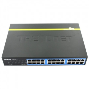 Коммутатор TrendNet TEG-S24Dg (1000 Base-TX (1000 мбит/с), Без SFP портов)