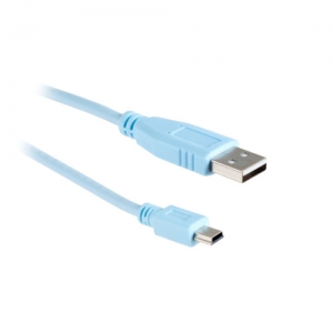 Аксессуар для сетевого оборудования Cisco Кабель Console Cable 6 ft with USB Type A and mini-B CAB-CONSOLE-USB