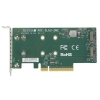Модуль расширения Supermicro PCI-E Add-On Card for two M.2 NVMe SSDs, AOC-SLG3-2M2-O
