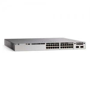 Коммутатор Cisco C9300-24U-A (10 GBase-T (10000 мбит/с), Без SFP портов)