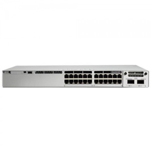 Коммутатор Cisco C9300-24T-A (1000 Base-TX (1000 мбит/с), Без SFP портов)
