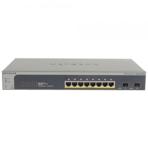 Коммутатор NETGEAR GS510TP-100EUS (1000 Base-TX (1000 мбит/с), 2 SFP порта)