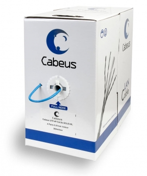 Особенности кабеля Cabeus utp 4p cat 5e solid bl