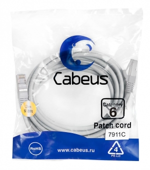 Cabeus PC-FTP-RJ45-Cat.6-3m-LSZH