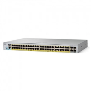 Коммутатор Cisco WS-C2960L-48TQ-LL (1000 Base-TX (1000 мбит/с), 4 SFP порта)