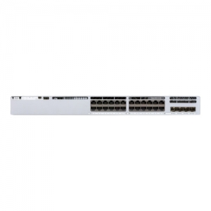 Коммутатор Cisco Catalyst 9300L-24T-4X-A C9300L-24T-4X-A (1000 Base-TX (1000 мбит/с), 4 SFP порта)