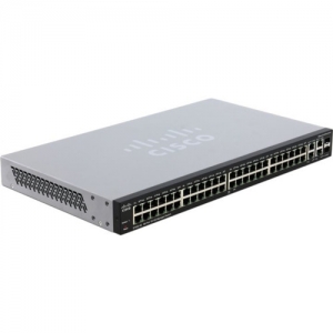 Коммутатор Cisco Small Business SF300-48 SRW248G4-K9-EU (100 Base-TX (100 мбит/с), 2 SFP порта)