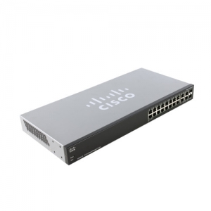 Коммутатор Cisco Small Business SG300-20 SRW2016-K9-EU (1000 Base-TX (1000 мбит/с), Без SFP портов)