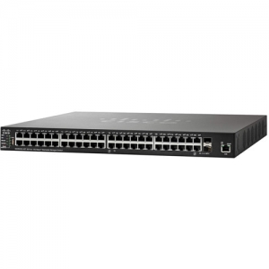 Коммутатор Cisco SG350XG-48T SG350XG-48T-K9-EU (10 GBase-T (10000 мбит/с), 2 SFP порта)