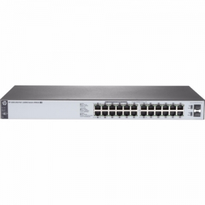 Коммутатор HPE 1820-24G-PoE+ (185W) Switch J9983A (1000 Base-TX (1000 мбит/с), 2 SFP порта)