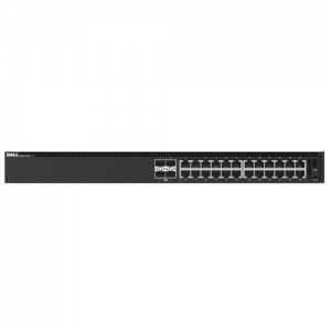 Коммутатор Dell EMC Networking N1124T-ON 210-AJIS (100 Base-TX (100 мбит/с), 4 SFP порта)