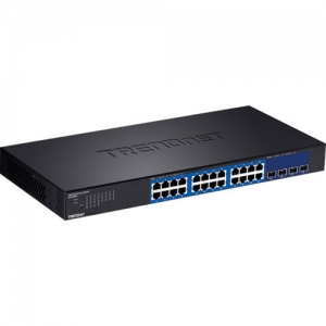 Коммутатор TrendNet TEG-30284 (1000 Base-TX (1000 мбит/с), 4 SFP порта)