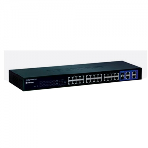 Коммутатор TrendNet TEG-424WS (100 Base-TX (100 мбит/с), 2 SFP порта)