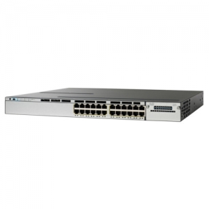 Коммутатор Cisco Catalyst 3750X-24T-L WS-C3750X-24T-L (1000 Base-TX (1000 мбит/с), Без SFP портов)
