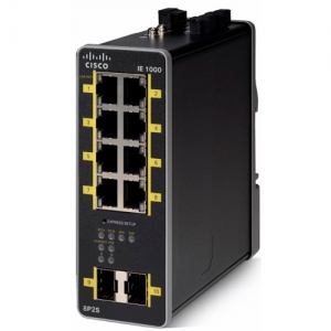 Коммутатор Cisco Industrial Ethernet 1000 Series IE-1000-8P2S-LM (1000 Base-TX (1000 мбит/с), 2 SFP порта)