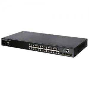 Коммутатор Edge-corE ECS4100-28T bp (1000 Base-TX (1000 мбит/с), 4 SFP порта)