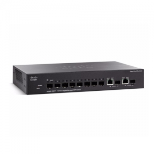 Коммутатор Cisco SG300-10SFP SG300-10SFP-K9-EU (1000 Base-TX (1000 мбит/с))