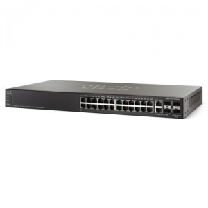 Коммутатор Cisco Small Business SG500-28-K9-G5 (1000 Base-TX (1000 мбит/с))