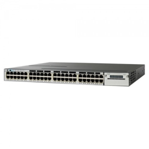 Коммутатор Cisco Catalyst 3750X WS-C3750X-48PF-L (1000 Base-TX (1000 мбит/с), Без SFP портов)