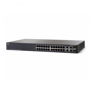 Коммутатор Cisco SG300-28P SRW2024P-K9-EU (1000 Base-TX (1000 мбит/с))