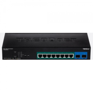 Коммутатор TrendNet TPE-082WS (1000 Base-TX (1000 мбит/с), 2 SFP порта)