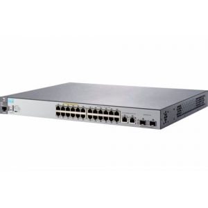 Коммутатор HPE 2530-24-PoE+ J9779A (100 Base-TX (100 мбит/с), 2 SFP порта)