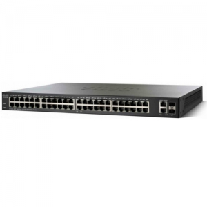 Коммутатор Cisco SB SF350-48MP-K9-EU (100 Base-TX (100 мбит/с), 4 SFP порта)