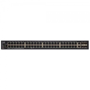 Коммутатор Cisco SF550X-48P-K9 SF550X-48P-K9-EU (100 Base-TX (100 мбит/с), 4 SFP порта)