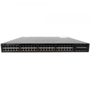 Коммутатор Cisco Catalyst 3650 WS-C3650-48PS-S (1000 Base-TX (1000 мбит/с), 4 SFP порта)