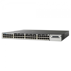 Коммутатор Cisco Catalyst 3850 48P-L WS-C3850R-48P-L (1000 Base-TX (1000 мбит/с), Без SFP портов)