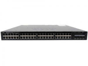 Коммутатор Cisco Catalyst 3650 48PS-L WS-C3650-48PS-L (1000 Base-TX (1000 мбит/с), 4 SFP порта)