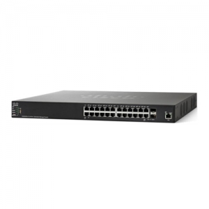 Коммутатор Cisco SB SG350X-24-K9-EU (1000 Base-TX (1000 мбит/с), 2 SFP порта)