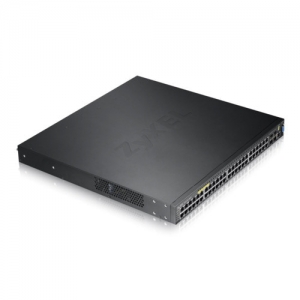 Коммутатор Zyxel XGS3700-48HP (1000 Base-TX (1000 мбит/с), 4 SFP порта)