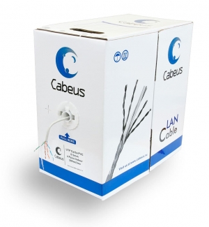 Особенности кабеля Cabeus UTP 4p cat 5e solid gy
