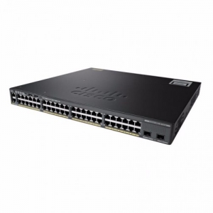 Коммутатор Cisco Catalyst 2960-XR 48LPD-I WS-C2960XR-48LPD-I (1000 Base-TX (1000 мбит/с), 2 SFP порта)