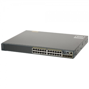 Коммутатор Cisco Catalyst 2960-X WS-C2960X-24PS-L (1000 Base-TX (1000 мбит/с), 4 SFP порта)