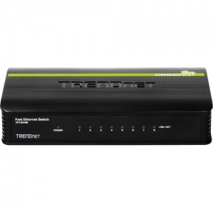 Коммутатор TrendNet TE100-S8 (100 Base-TX (100 мбит/с), Без SFP портов)