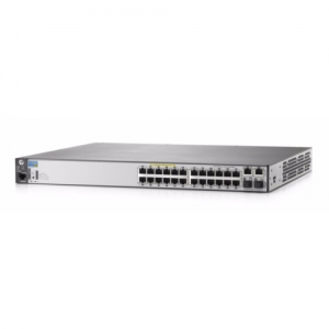 Коммутатор HPE 2620-24-PoE+ Switch J9625A (100 Base-TX (100 мбит/с), 2 SFP порта)